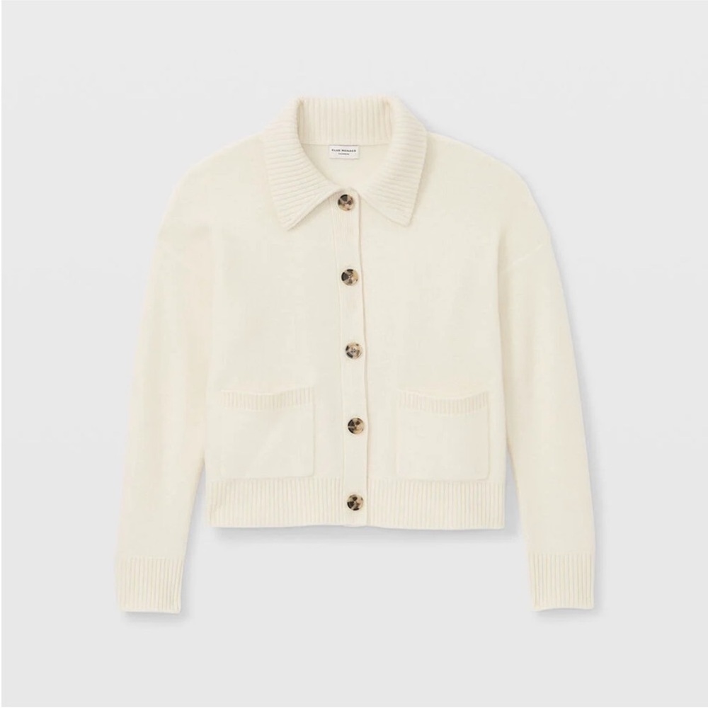 Club Monaco Boiled Cashmere Cardigan